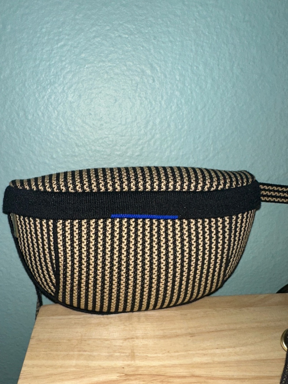 Rothy’s The Casual Sling in Toffee Stripe - Picture 2 of 5